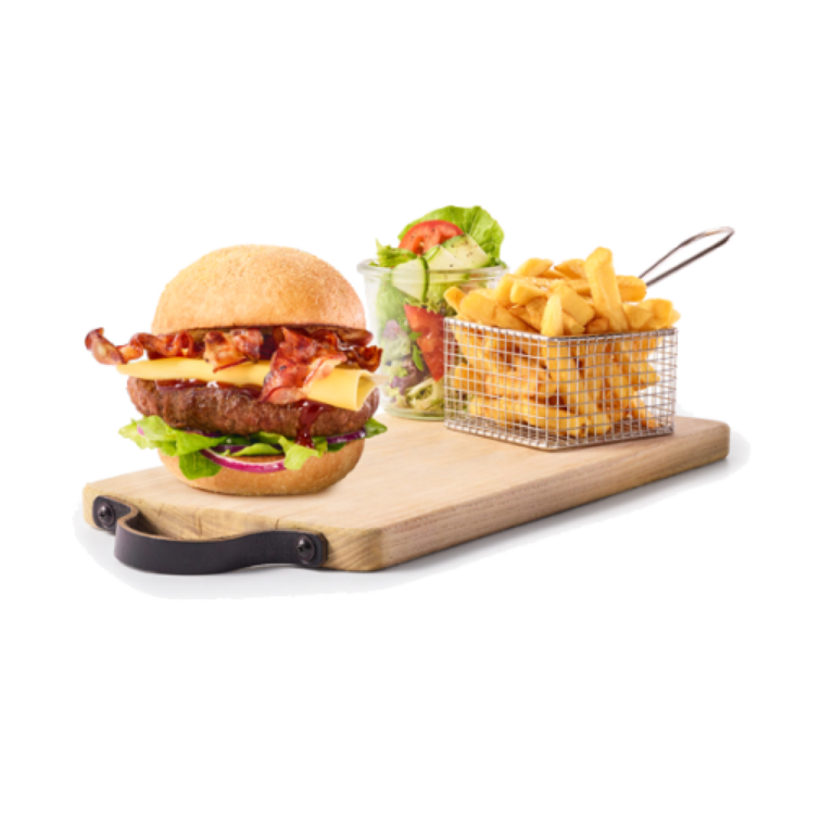 Hauptpreis: Burger-Menü Ihrer Wahl GRATIS