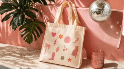 €5 discount on tote bag making workshop